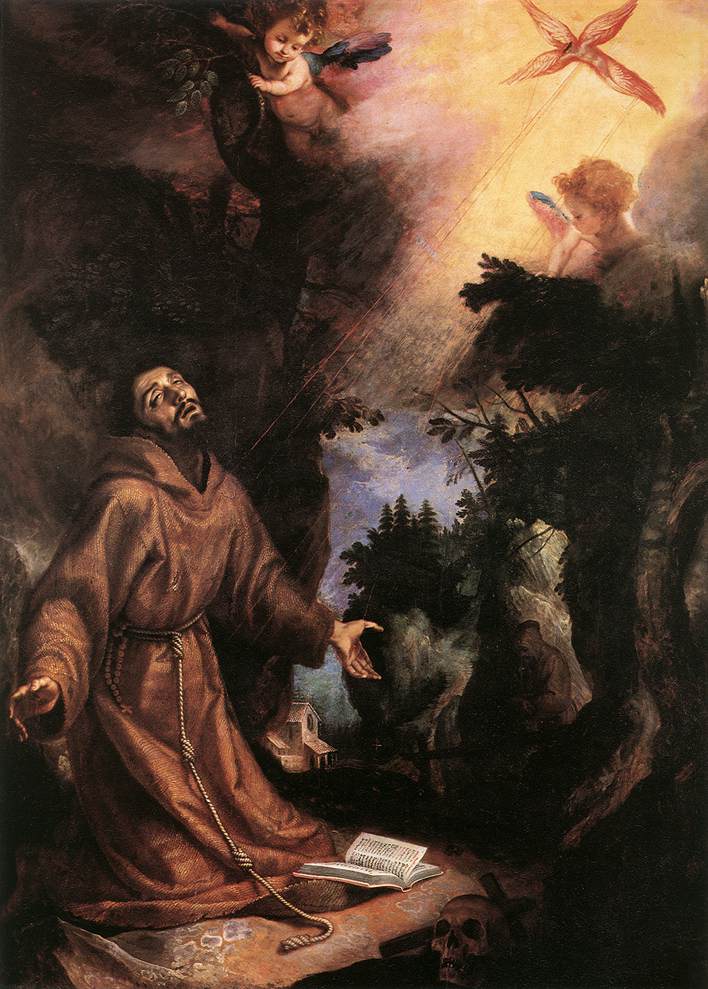 St Francis Receives the Stigmata  g