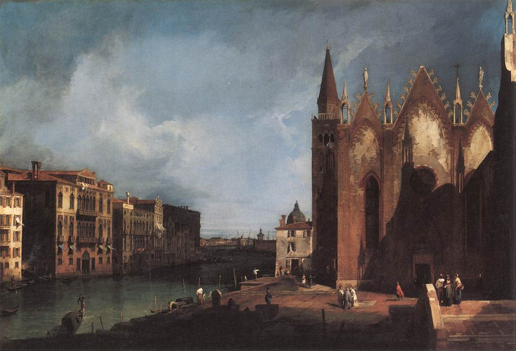 The Grand Canal near Santa Maria della Carita fgh