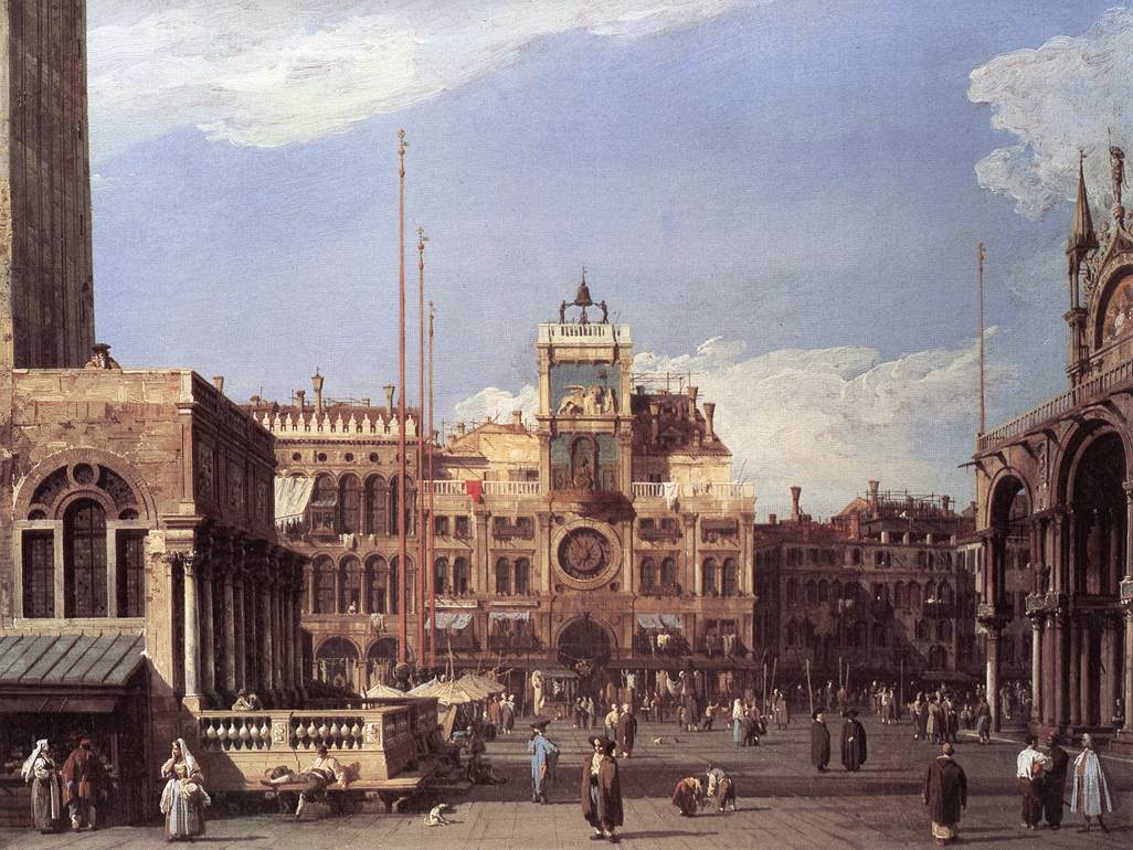 Piazza San Marco: the Clocktower f