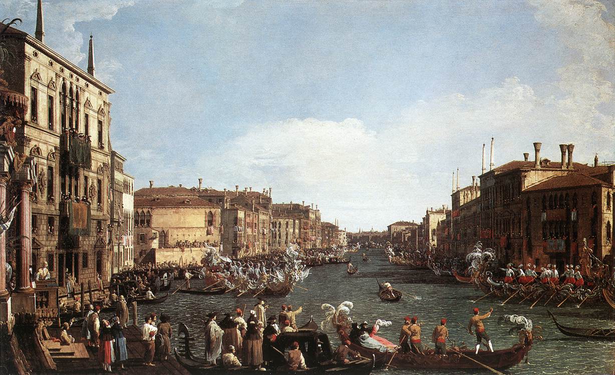 A Regatta on the Grand Canal d