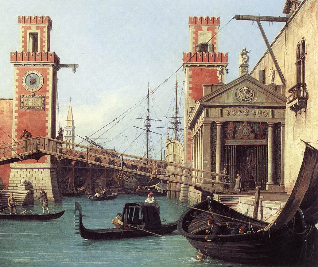 View of the Entrance to the Arsenal (detail) s