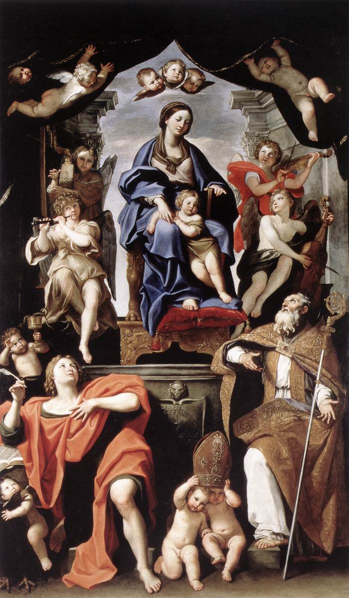 Madonna and Child with St Petronius and St John the Baptist dg