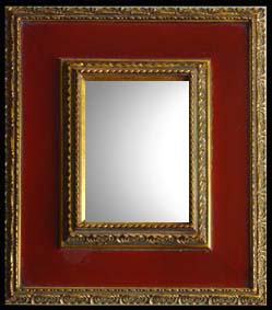 framed mirror