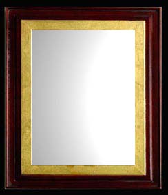 framed mirror