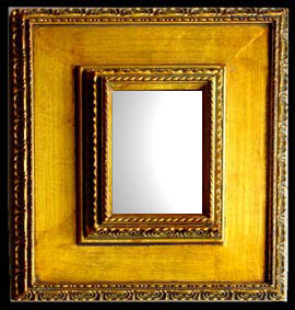 framed mirror