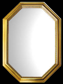 framed mirror