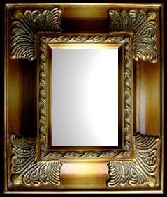 framed mirror