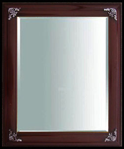 framed mirror