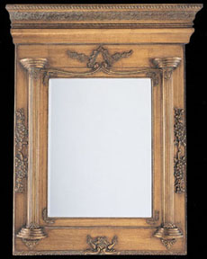 framed mirror