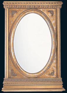 framed mirror