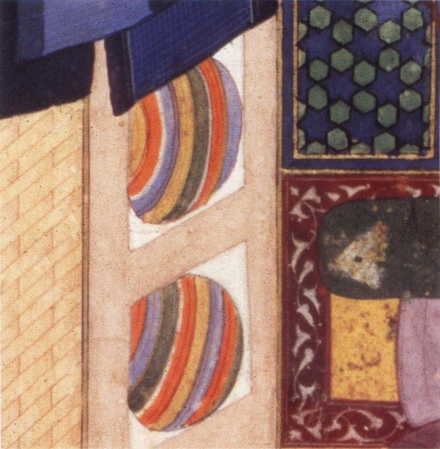 Details from Caliph al Ma mun in his bath