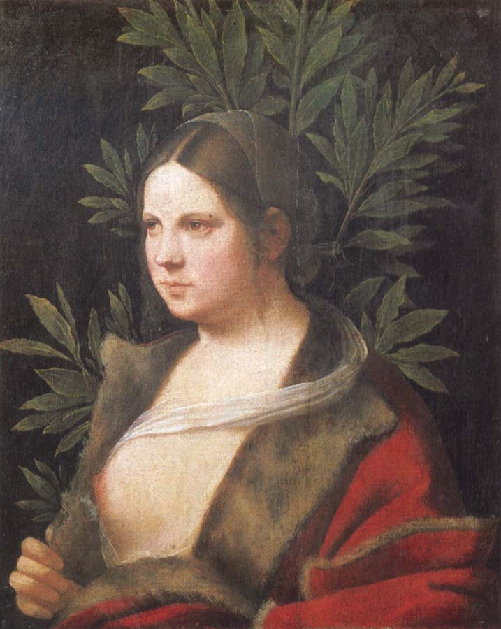 Portrait of a young woman