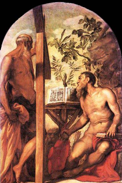 St Jerome and St Andrew