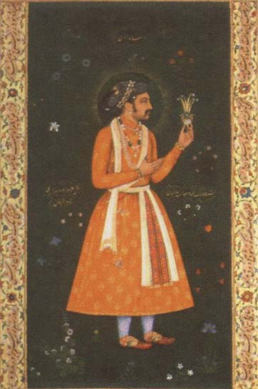 portrait of shah jahan