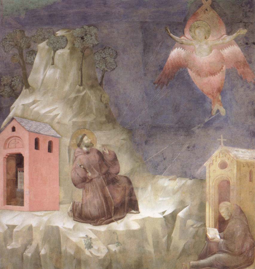 St.Francis Receiving the stigmata