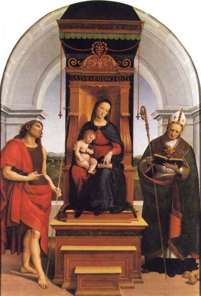 The Ansidei Altarpiece,