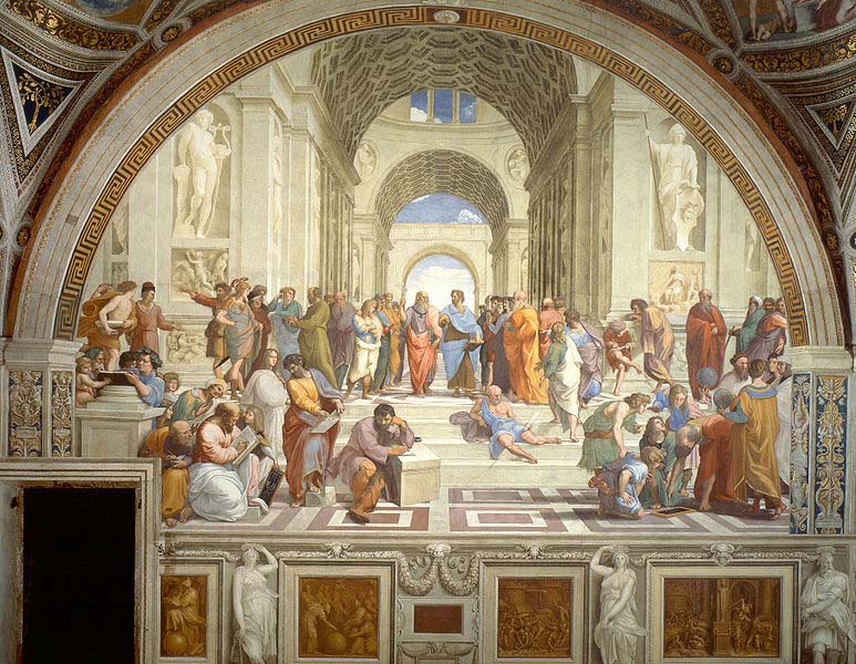 The School of Athens, Stanza della Segnatura