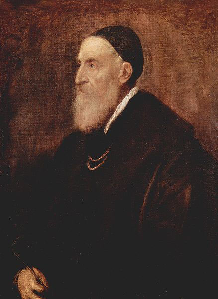 Titian self portrait,