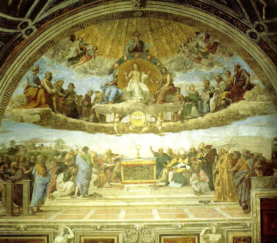 fresco, stanza della segnatura