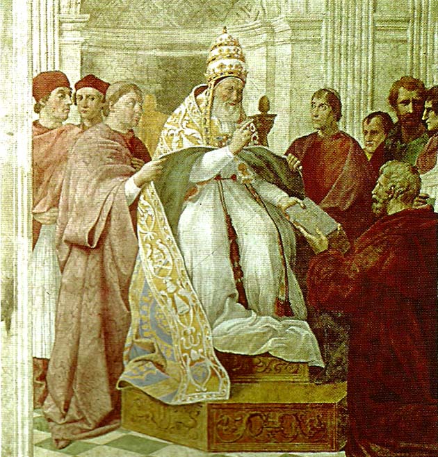 pope gregory ix handing