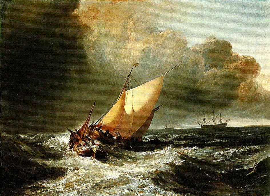 dutch boats in a gale