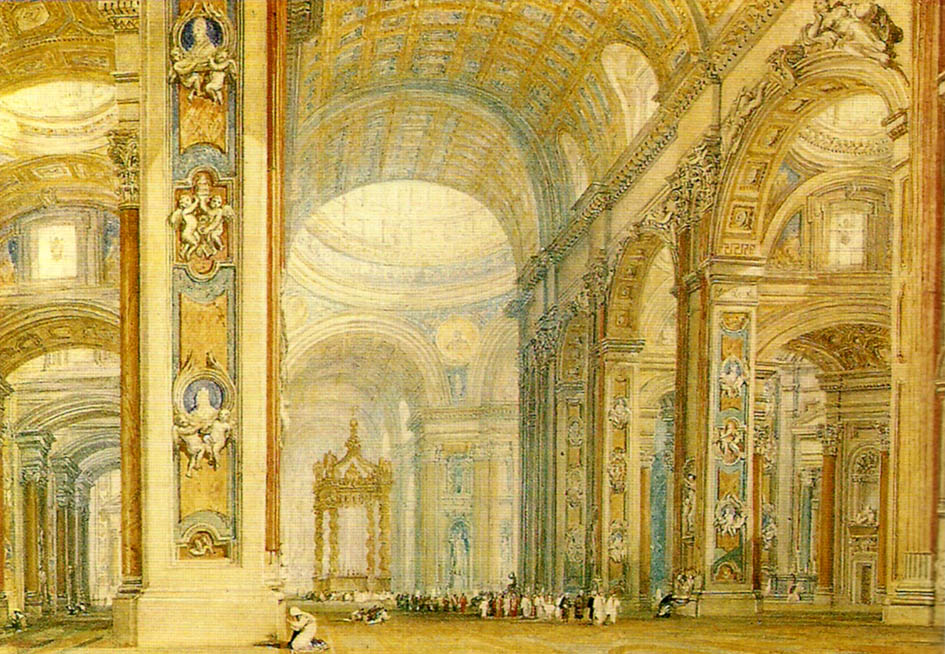 the interior of st peter