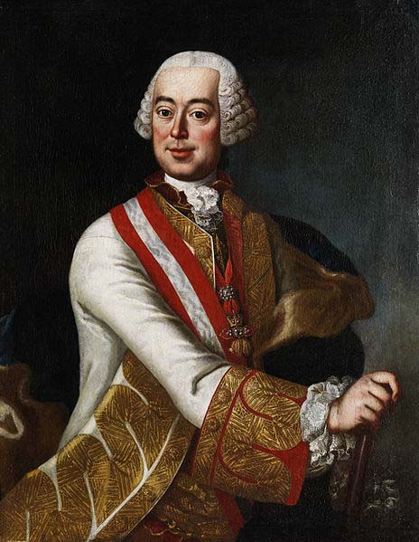 Portrait of en:Leopold Josef Graf Daun (1705-1766), Austrian field marshal