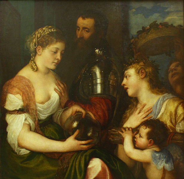 Conjugal allegory  Louvre