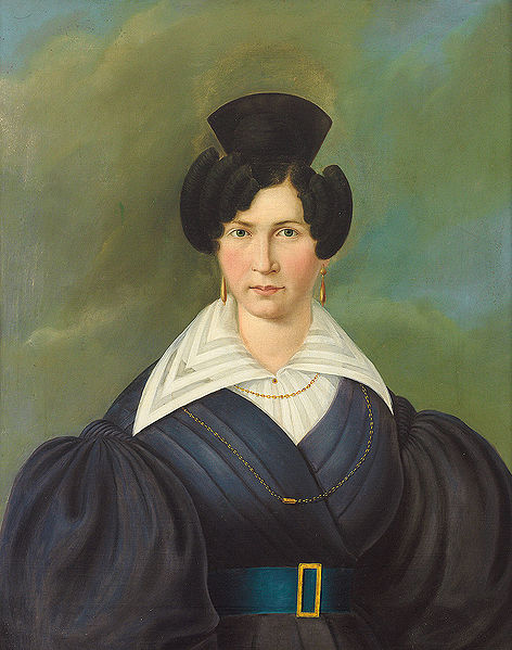 Portrait of a lady, Vienna