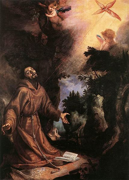 St Francis Receives the Stigmata