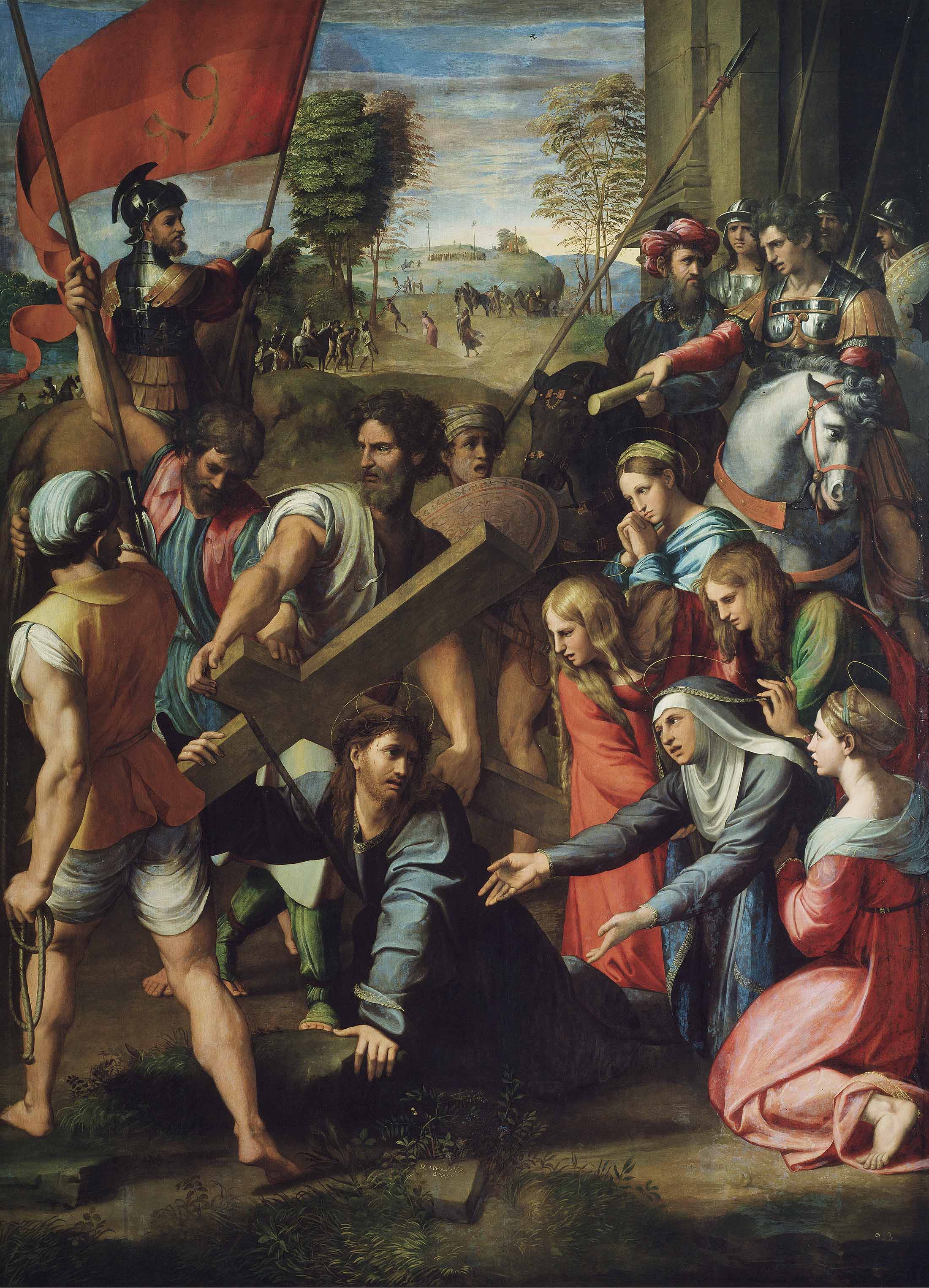 Christ Falling on the Way to Calvary