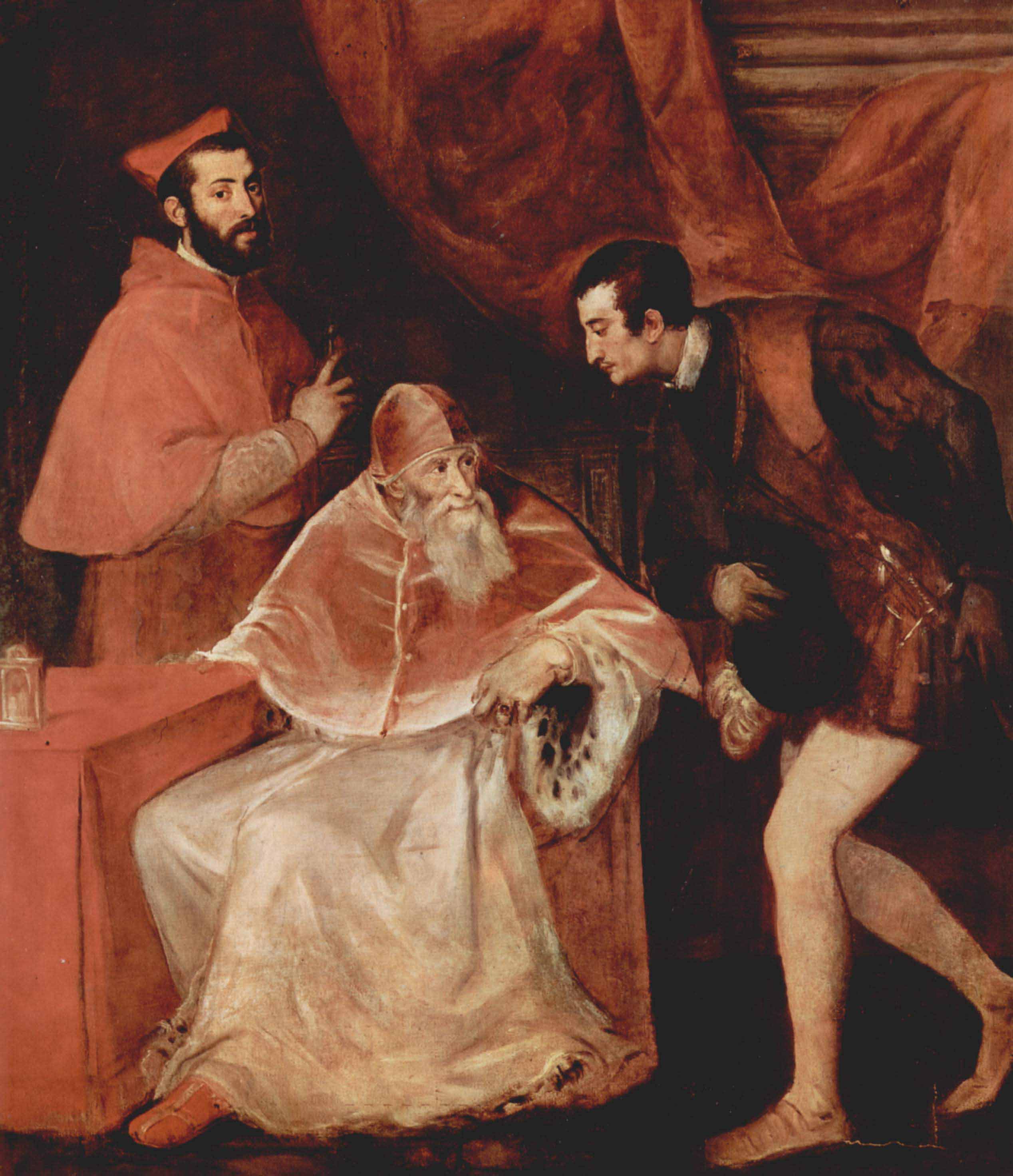 Pope Paul III and his Grandsons