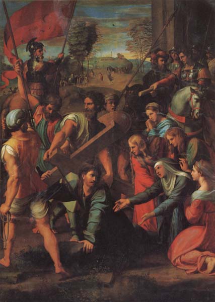 Christ Falls on the Road to Calvary