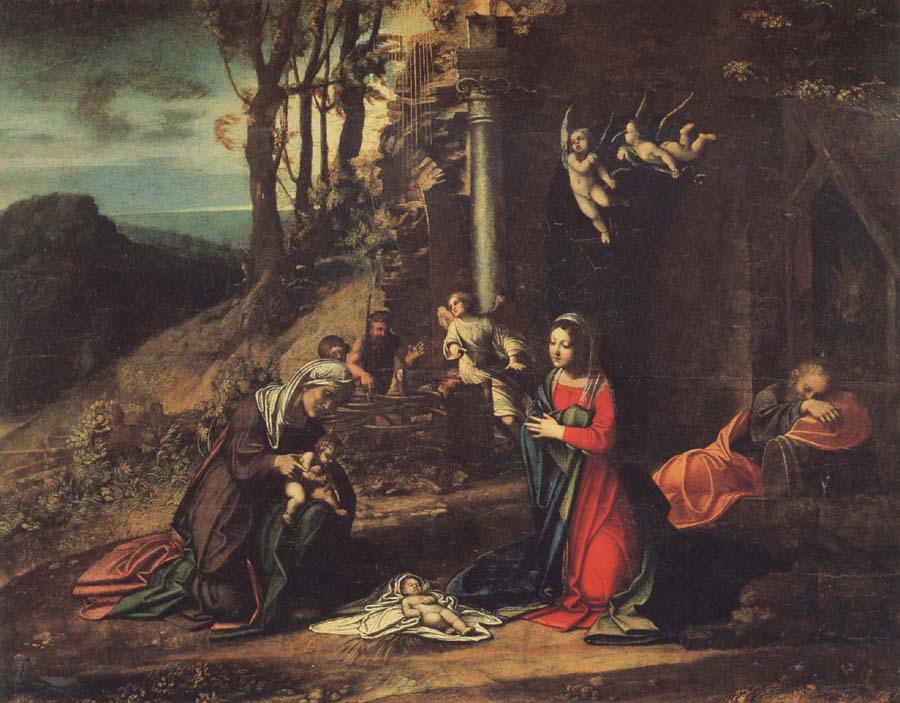 Modonna and Child with Saint Elizabeth and the Young Saint John