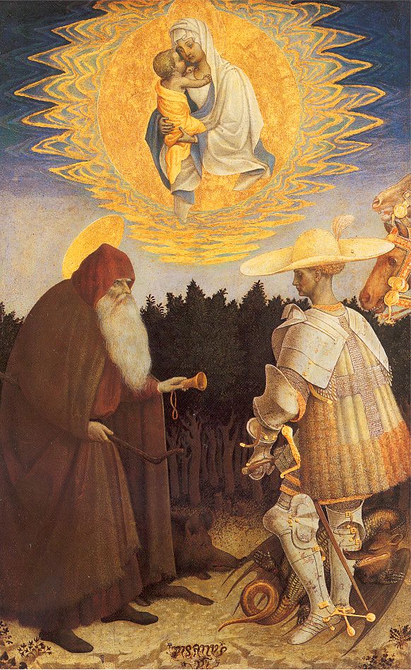 The Virgin Child with Saints George Anthony Abbot