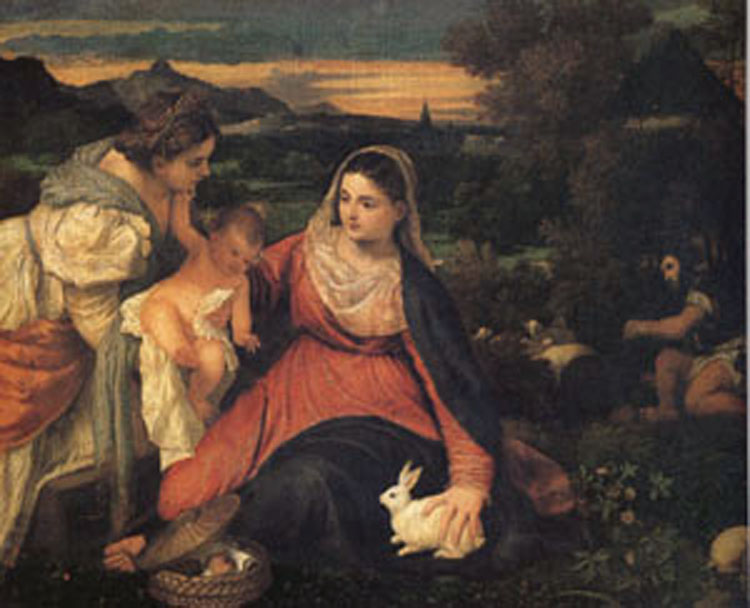 The Virgin with the Rabit (mk05)