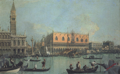 A View of the Ducal Palace in Venice (mk21)