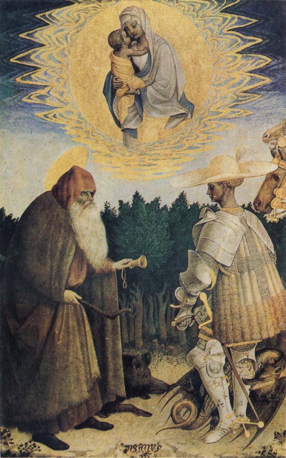 The Virgin and Child with the Saints George and Anthony Abbot