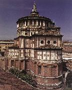 BRAMANTE Exterior of the church dfg china oil painting reproduction