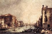 Canaletto Rio dei Mendicanti: Looking South china oil painting reproduction