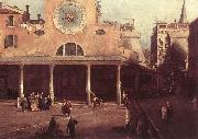 Canaletto San Giacomo di Rialto (detail) kkj china oil painting reproduction