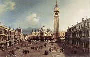 Canaletto Piazza San Marco with the Basilica fg china oil painting reproduction