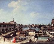 Canaletto Dolo on the Brenta df china oil painting reproduction