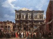 Canaletto The Feast Day of St Roch fd china oil painting reproduction