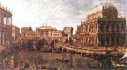 Capriccio: a Palladian Design for the Rialto Bridge, with Buildings at Vicenza