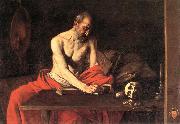 Caravaggio St Jerome dsf oil