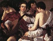 Caravaggio The Musicians f china oil painting reproduction