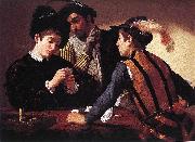 Caravaggio The Cardsharps f china oil painting reproduction