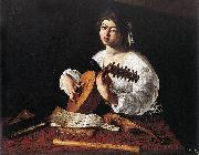 Caravaggio The Lute Player f china oil painting reproduction