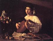 Caravaggio Lute Player f oil on canvas